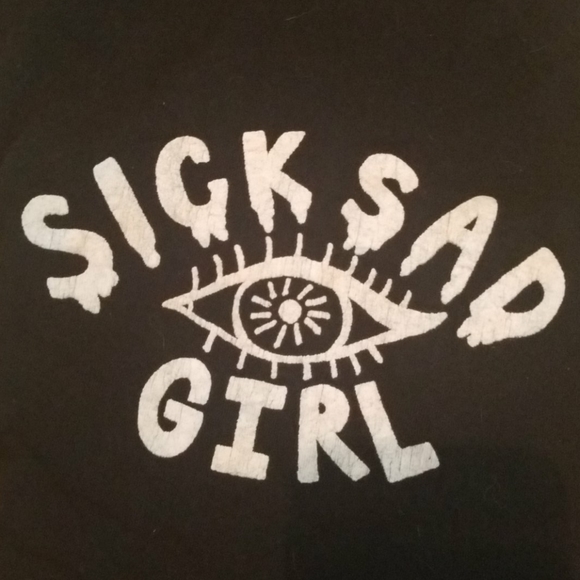 Sick sad girl tee - Picture 1 of 1